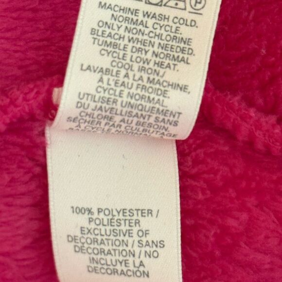 Victoria’s Secret - Cozy Plush Pink Midi Robe with Pockets and Trim - size L - Picture 4 of 8